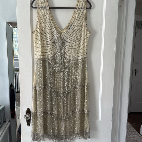 Women's Great Gatsby Flapper 1920's Dress - Picture 11 of 14